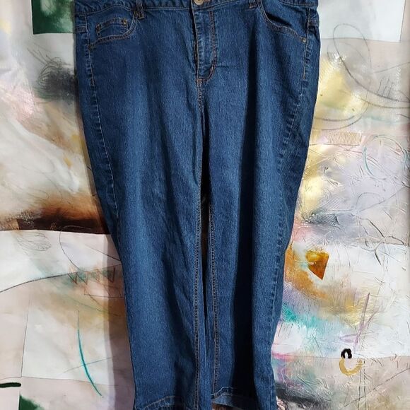 Relatively capris size 18W waist 41" inseam 24 - Picture 1 of 4